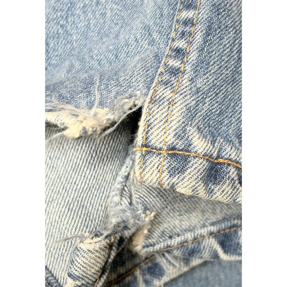 Levi’s 560 Loose Fit Tapered Leg Blue Jeans 32x34 Vintage Made in Mexico USA - Picture 8 of 11